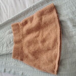 COS Wool Skater Skirt in Terracotta Tone- XS- NWOT
